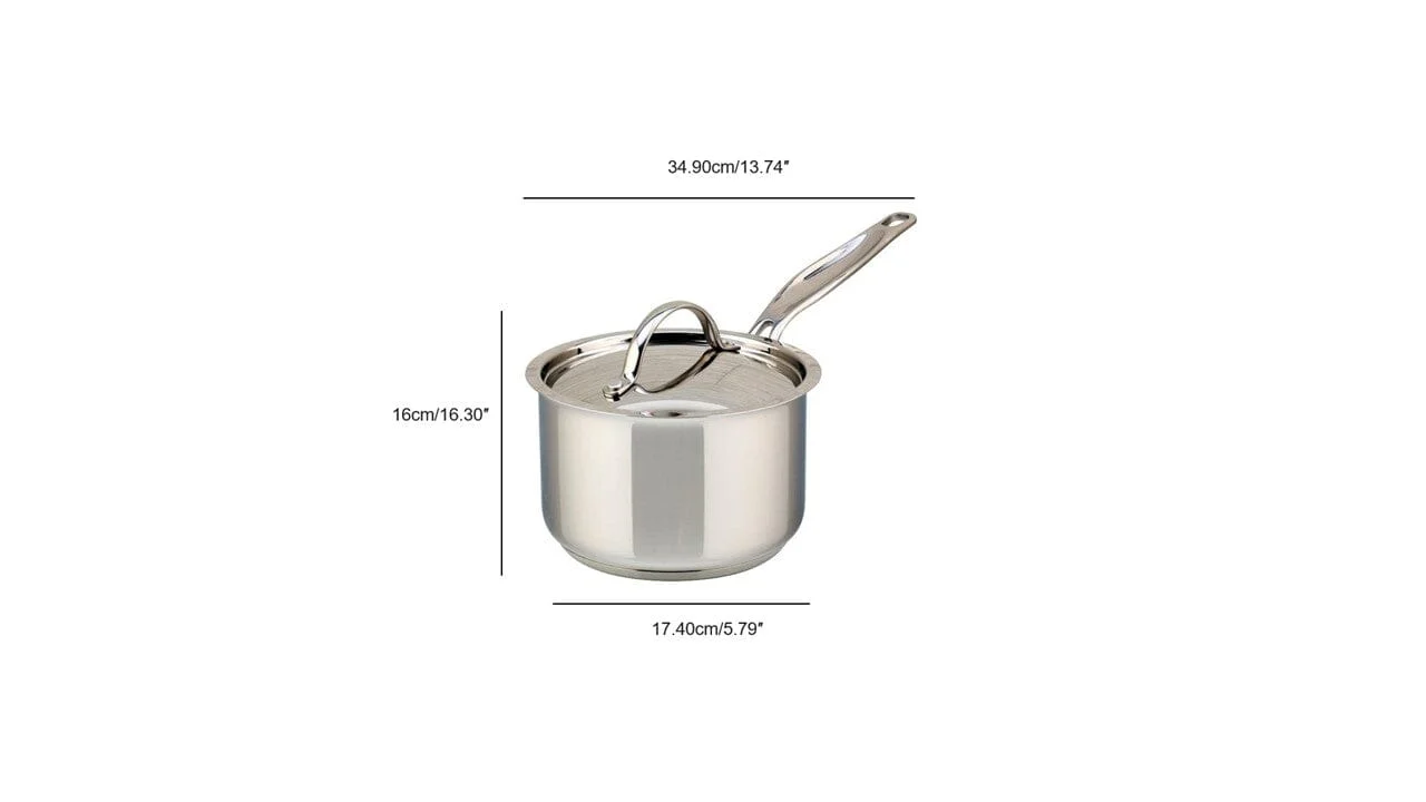 Meyer Confederation Stainless Steel 2L Saucepan with cover, Made in Canada - Image 9