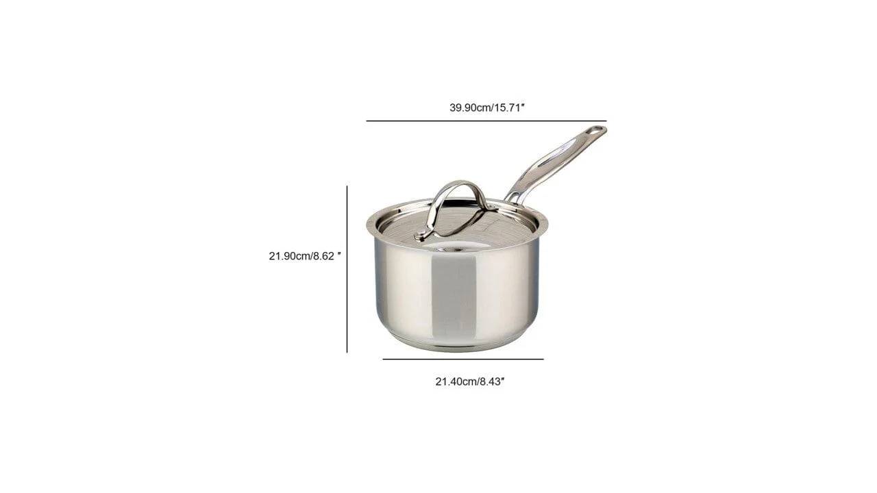 Meyer Confederation Stainless Steel 3L Saucepan with cover, Made in Canada - Image 9