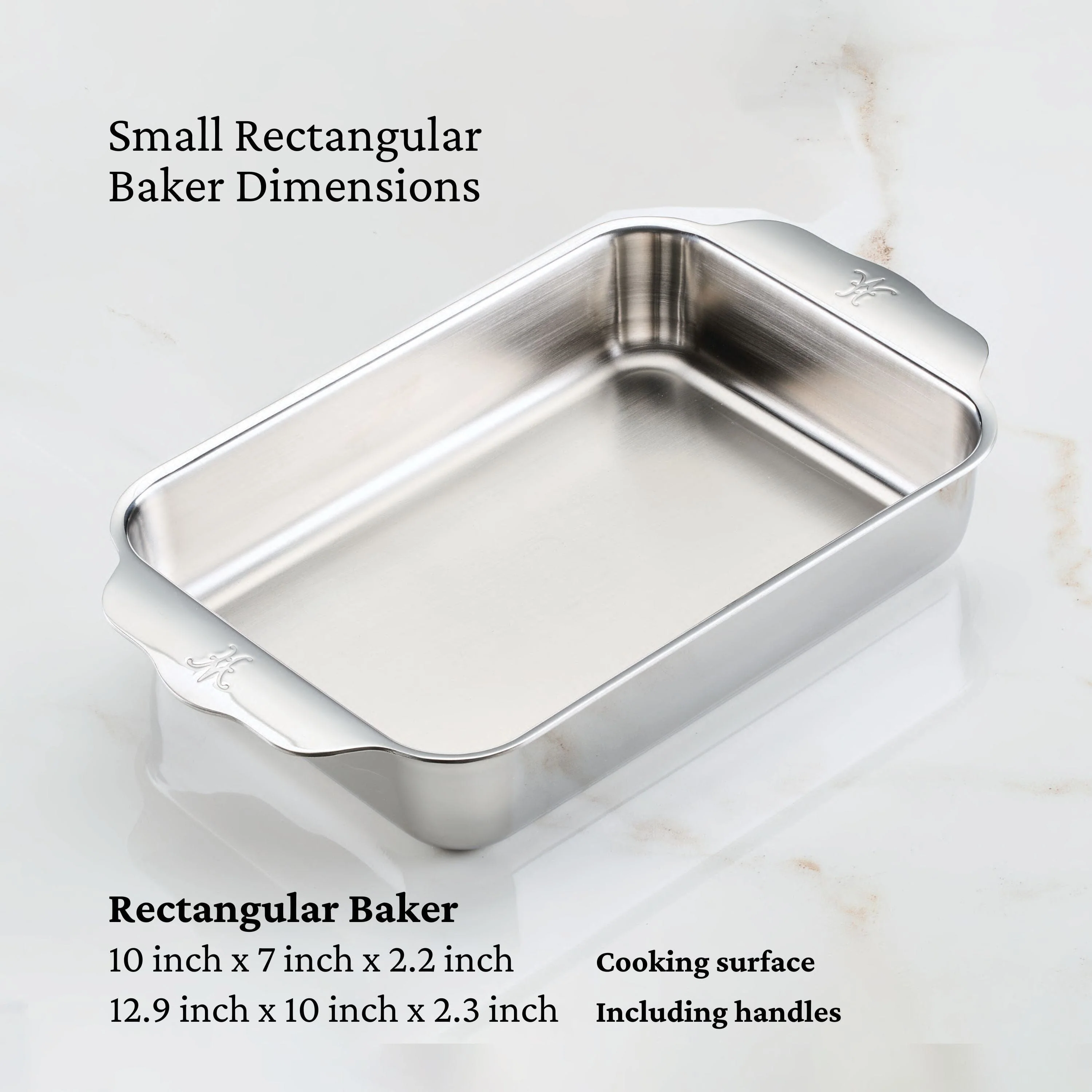 Hestan Provisions 10" x 7" Stainless Steel Baker Pan - Image 5