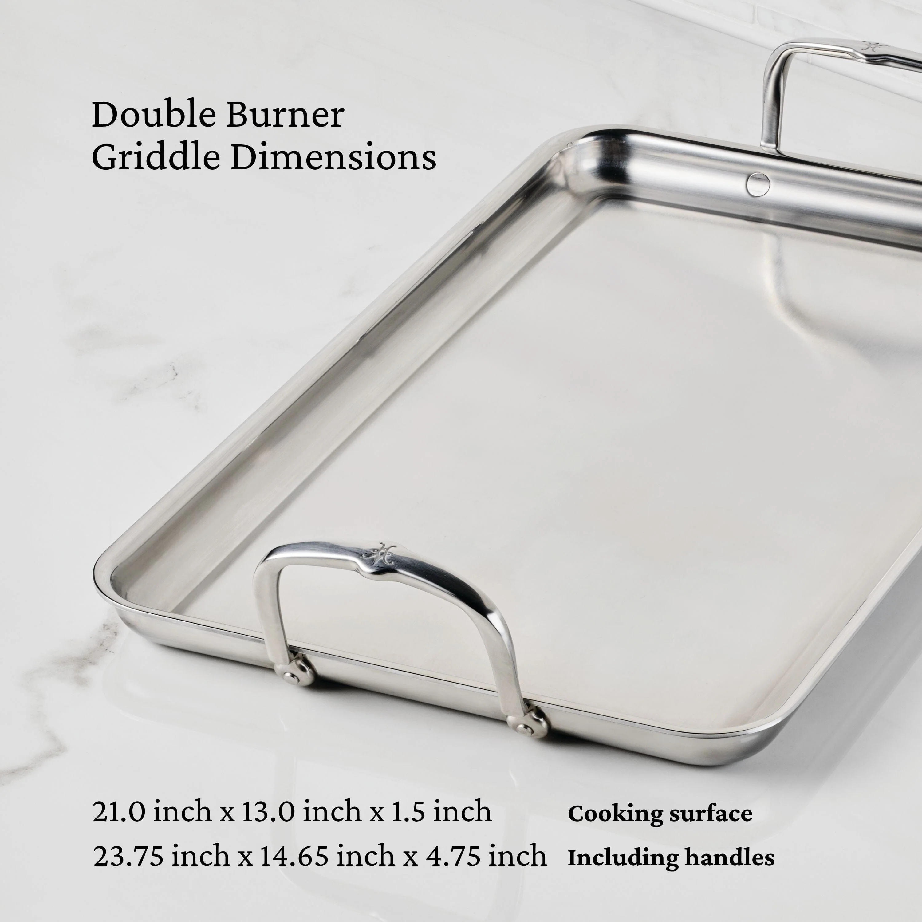 Hestan Provisions Double Burner Griddle - Image 6
