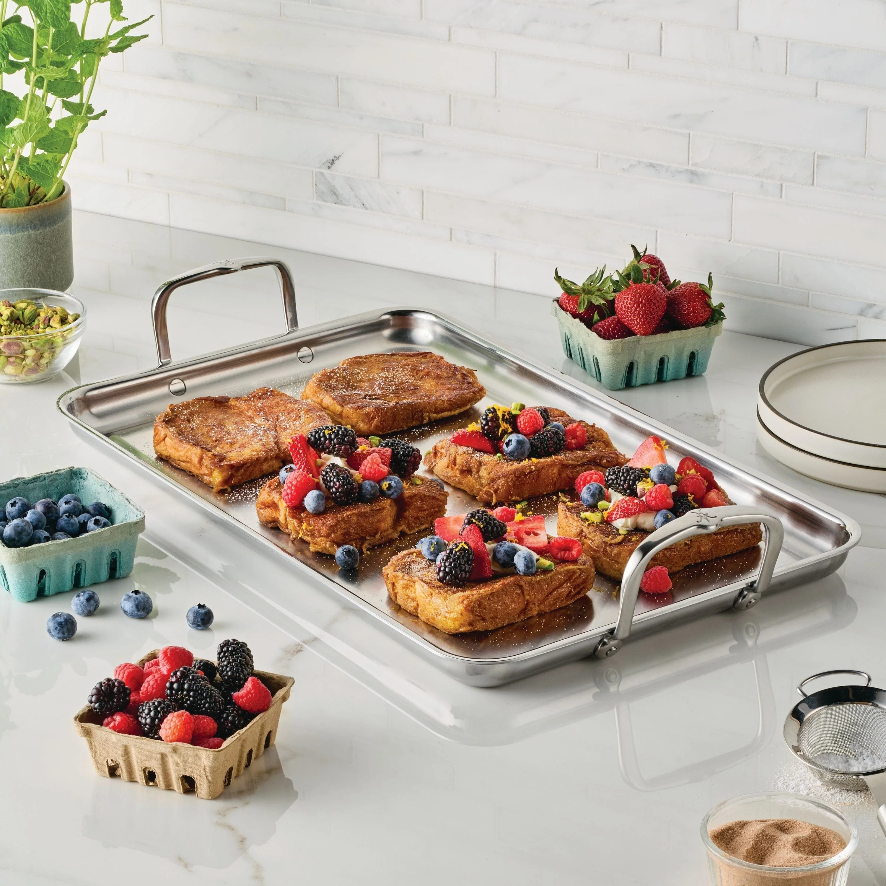 Hestan Provisions Double Burner Griddle - Image 8