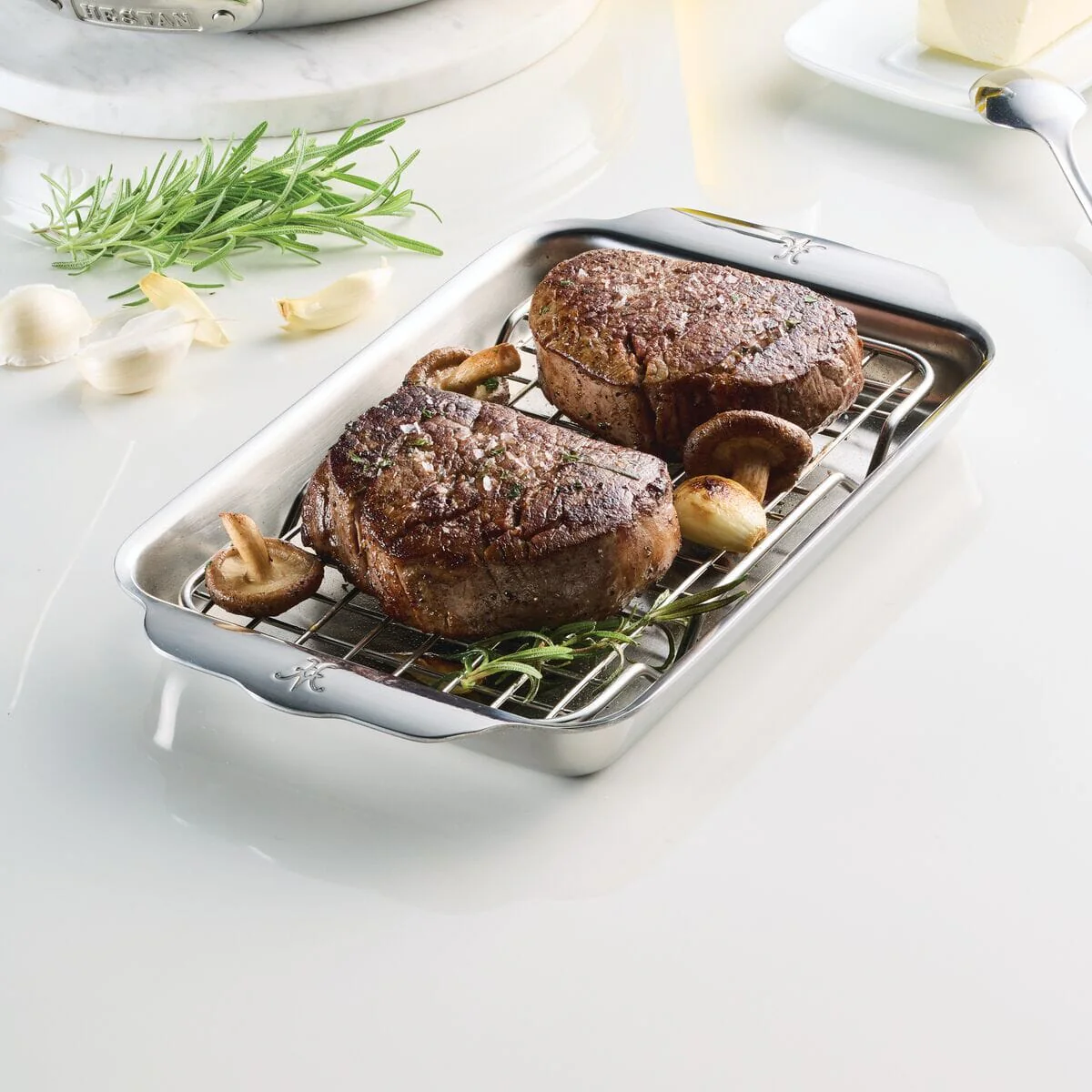 Hestan Provisions OvenBond Eighth Sheet Pan, 9-Inch x 6-Inch - Image 3