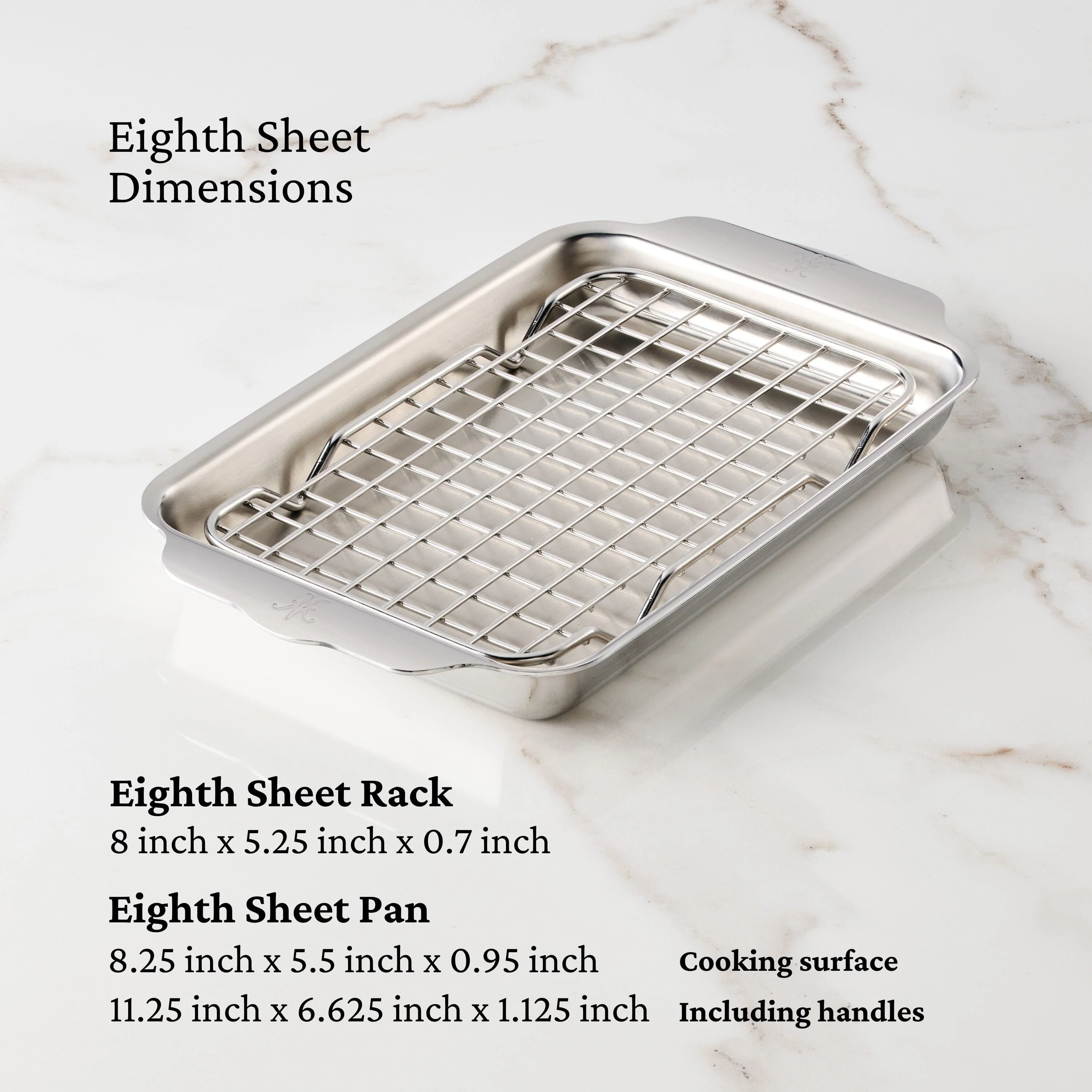 Hestan Provisions OvenBond Eighth Sheet Pan, 9-Inch x 6-Inch - Image 6