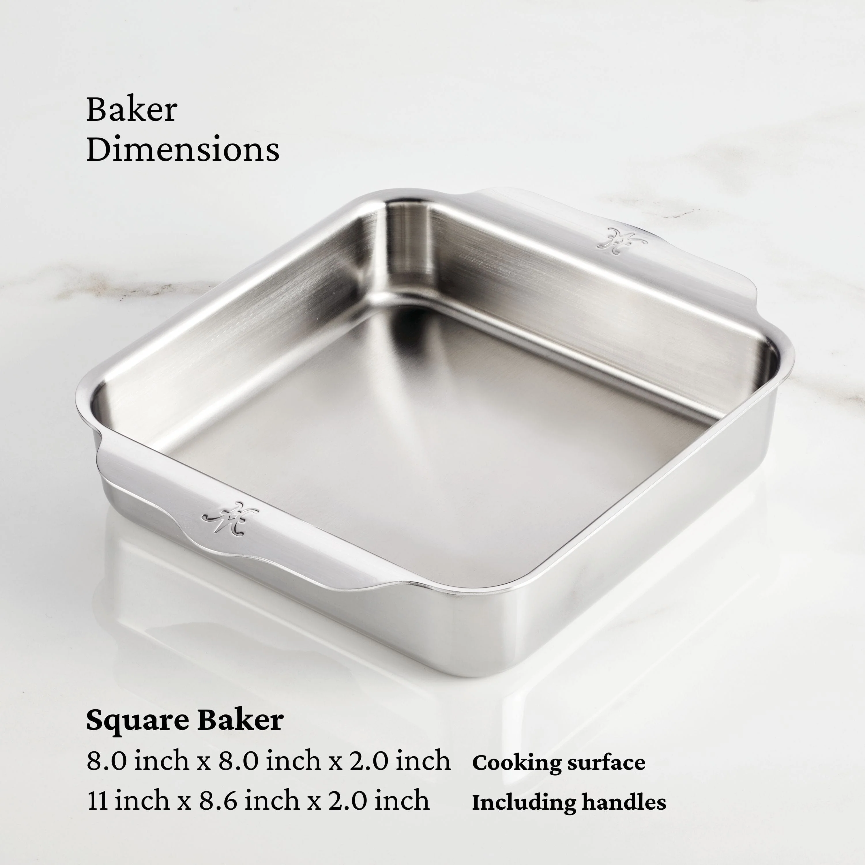 Hestan Provisions OvenBond Square Baker, 8-Inch x 8-Inch,E62 - Image 4